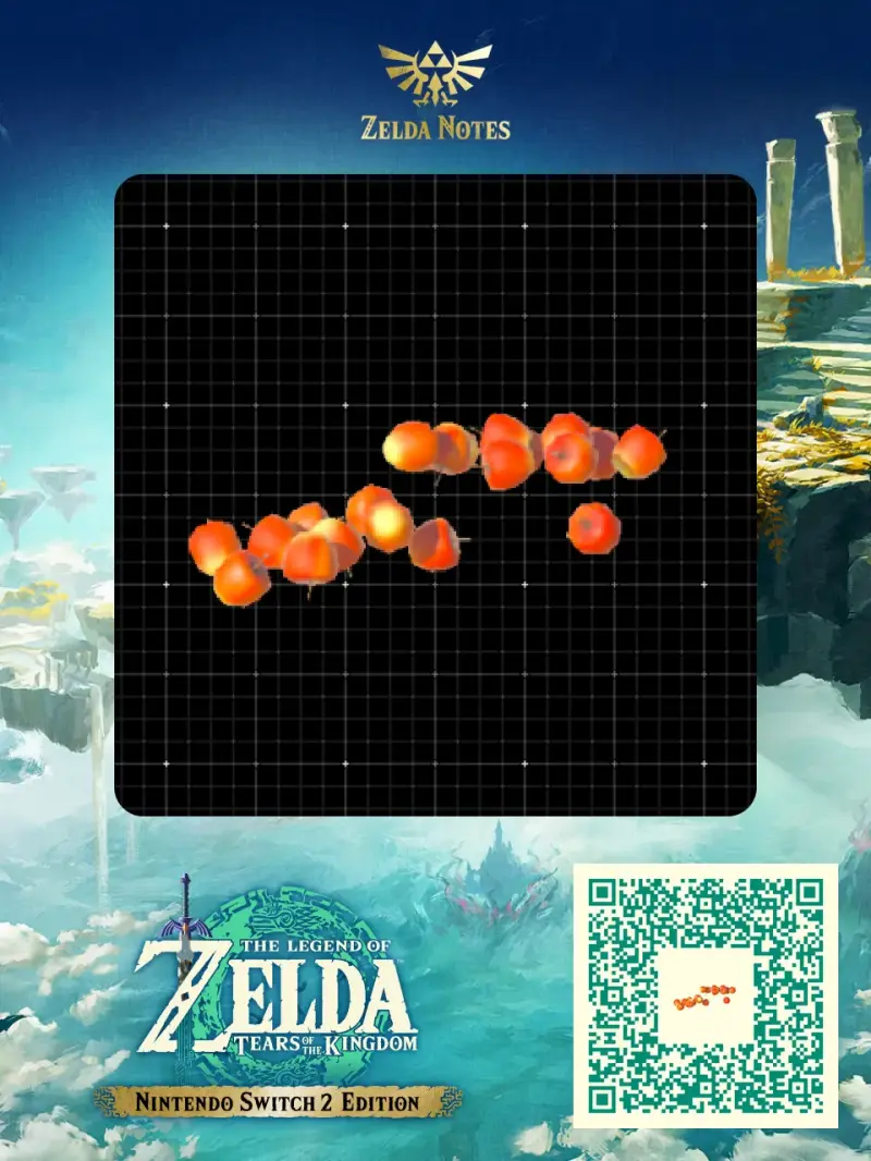 Apple autocollector - Zelda TOTK AutoBuild QR Code