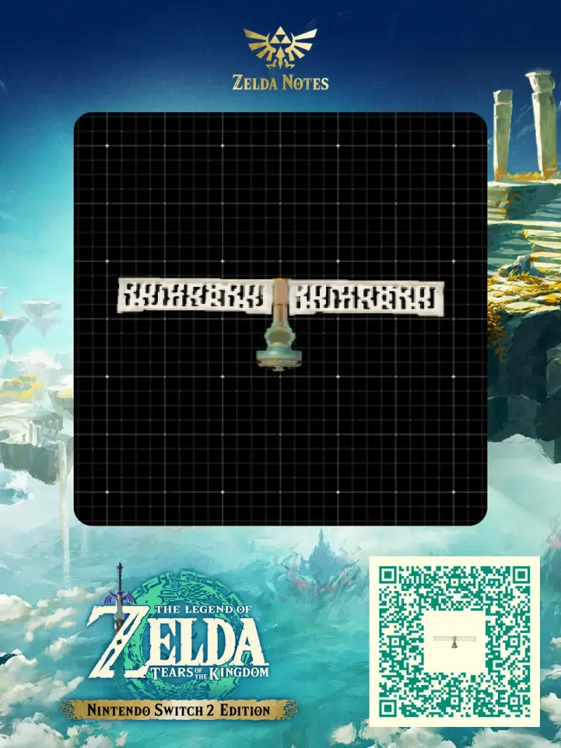 Simple Plane by Lightning - Zelda TOTK AutoBuild QR Code