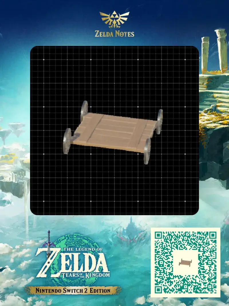 Simple Carriage - Zelda TOTK AutoBuild QR Code