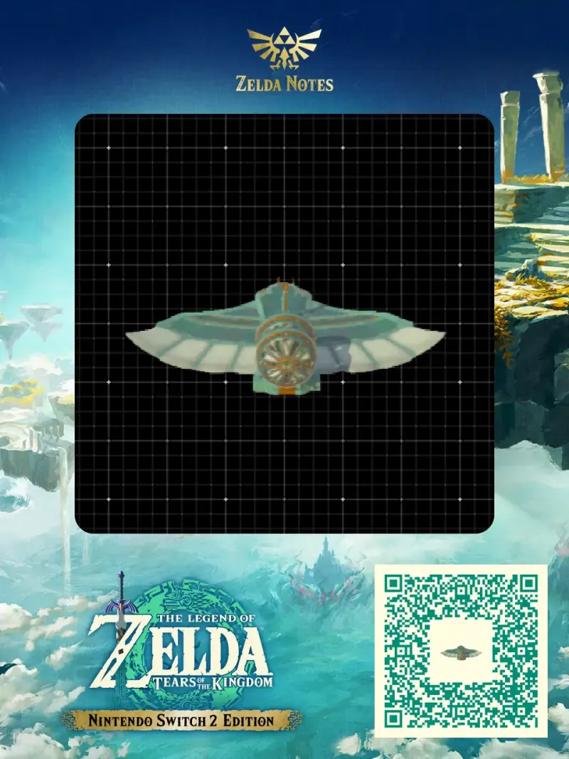 THE INFINITE WING. - Zelda TOTK AutoBuild QR Code