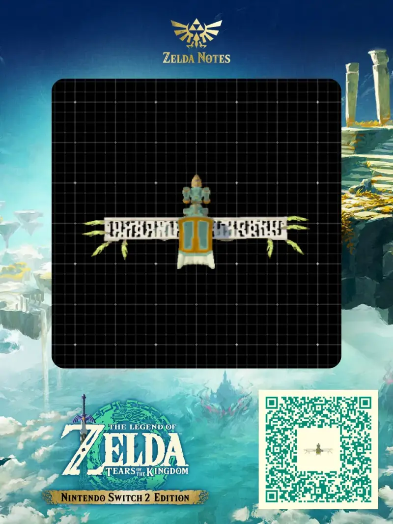 Golden Condor II (Cannon) - Zelda TOTK AutoBuild QR Code