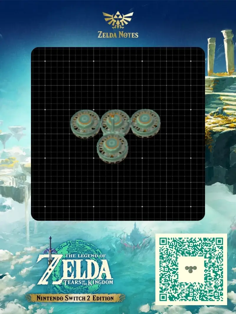 Hoverbike - Transport - Zelda TOTK AutoBuild QR Code