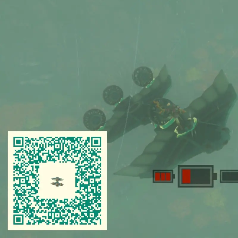 Funny flight - Zelda TOTK AutoBuild QR Code