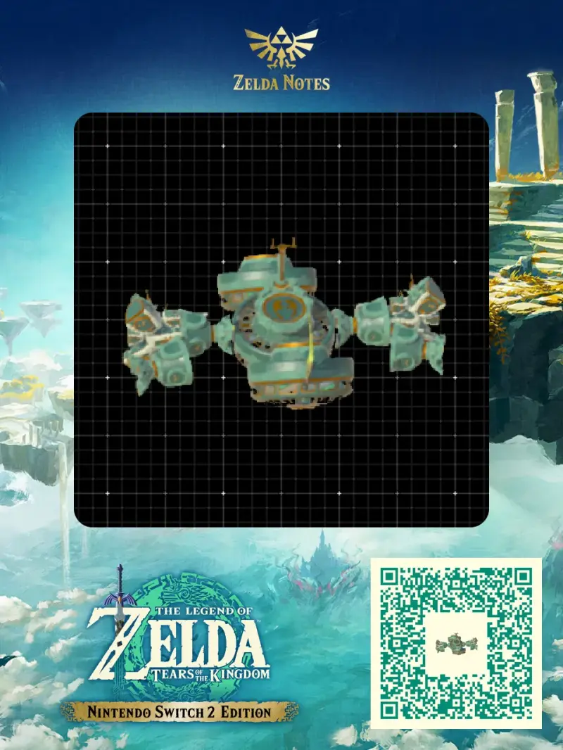 Omni-bike Mk3-X12 - Zelda TOTK AutoBuild QR Code