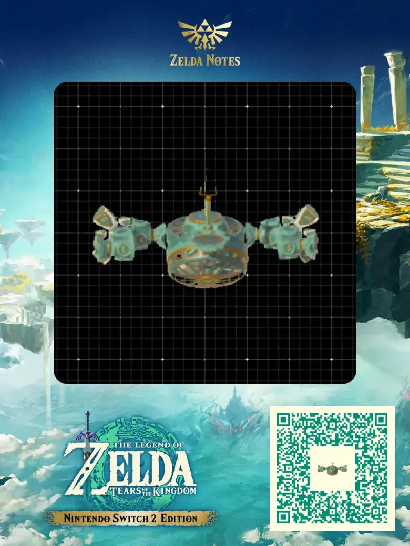 Omni Fighter Z Mk2-X12 - Zelda TOTK AutoBuild QR Code