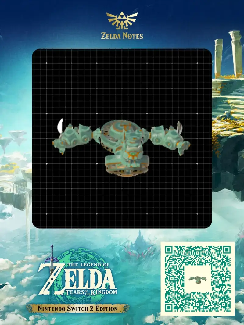 Omni-bike Stinger Mk2-X10 - Zelda TOTK AutoBuild QR Code