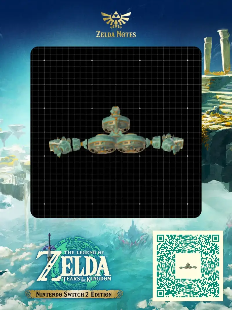 Aethercycle Mk3-X10 - Zelda TOTK AutoBuild QR Code