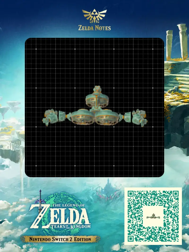 Aethercycle Mk3-X8F - Zelda TOTK AutoBuild QR Code