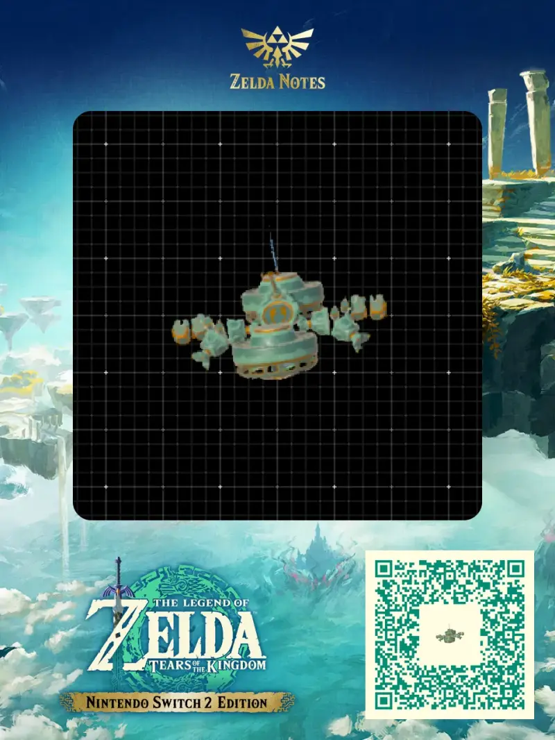 Aethercycle Mk2-X8FF - Zelda TOTK AutoBuild QR Code