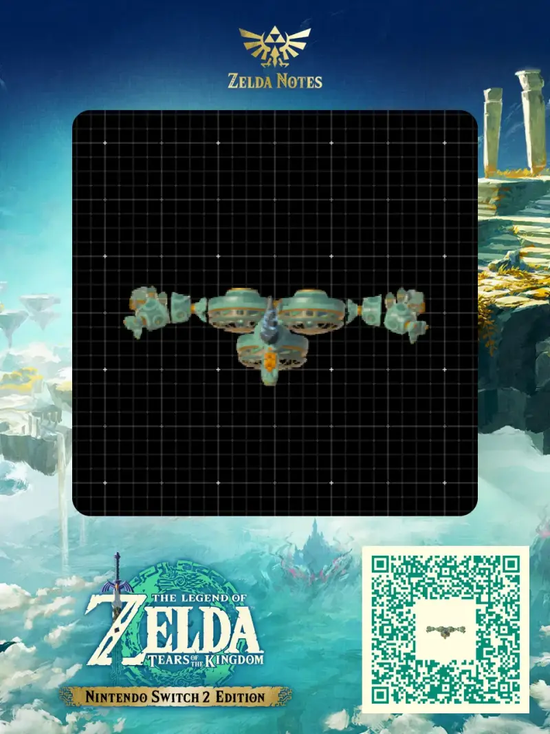 Aethercycle Stinger Mk3-X8F - Zelda TOTK AutoBuild QR Code