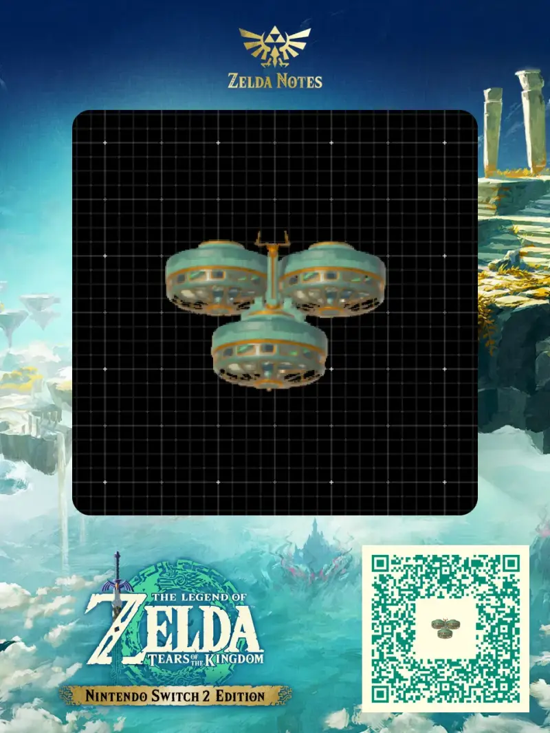 Aethercycle Mk3 - Zelda TOTK AutoBuild QR Code