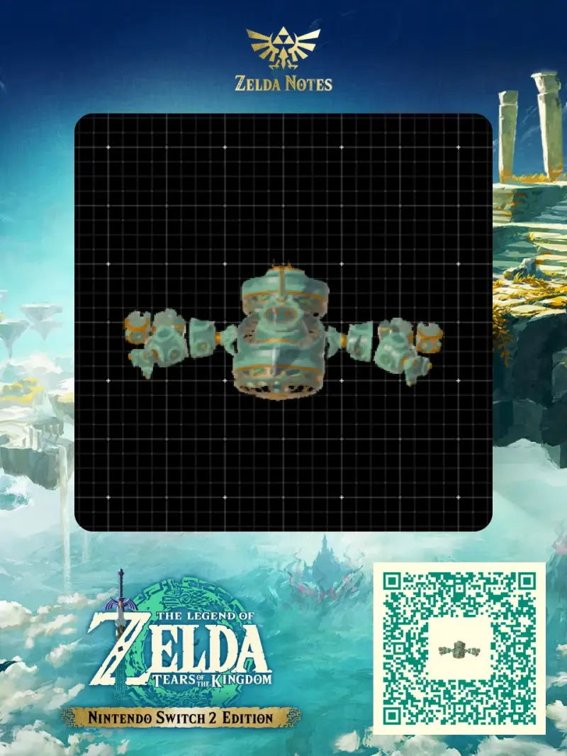 Omnicycle Mk3-X4FF - Zelda TOTK AutoBuild QR Code