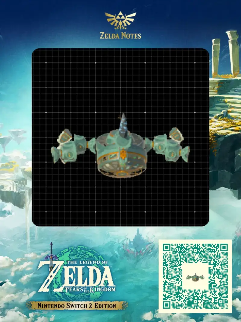 Omni Fighter Z Mk2-X6F - Zelda TOTK AutoBuild QR Code