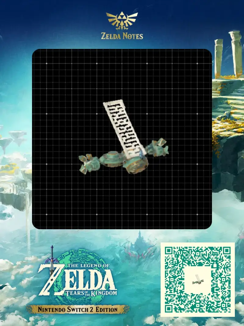 Omnicycle Mk3-EX6FF - Zelda TOTK AutoBuild QR Code