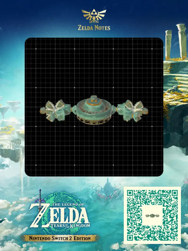 Auto Hover Drone Mk1-X12F - Zelda TOTK AutoBuild QR Code
