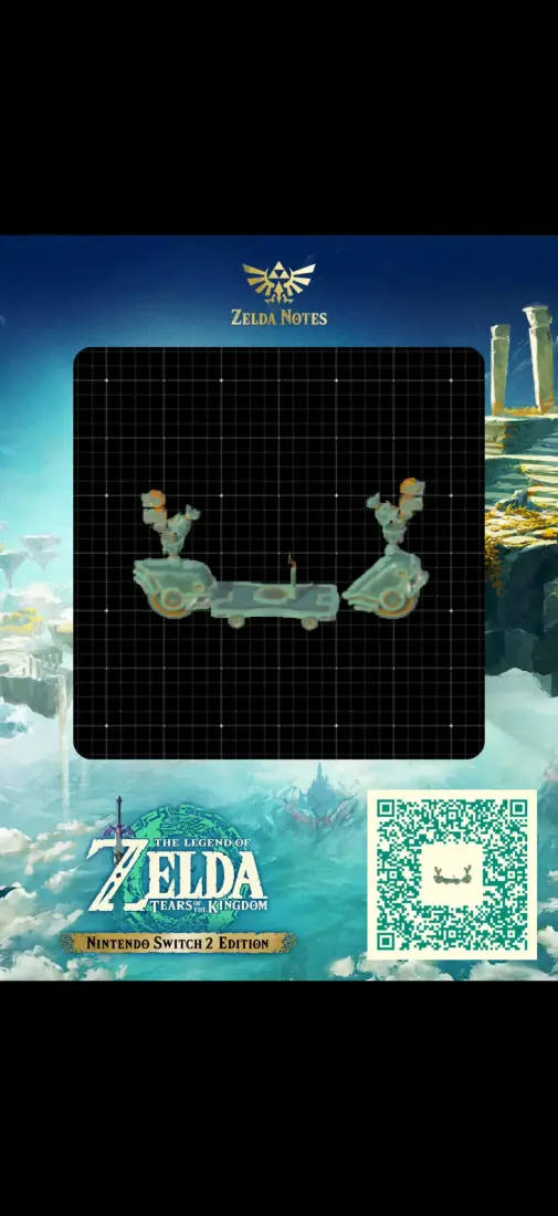Moto-cart X8FF - Zelda TOTK AutoBuild QR Code