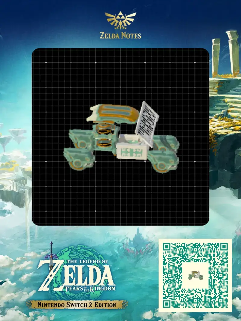 Armored Roadster - Zelda TOTK AutoBuild QR Code