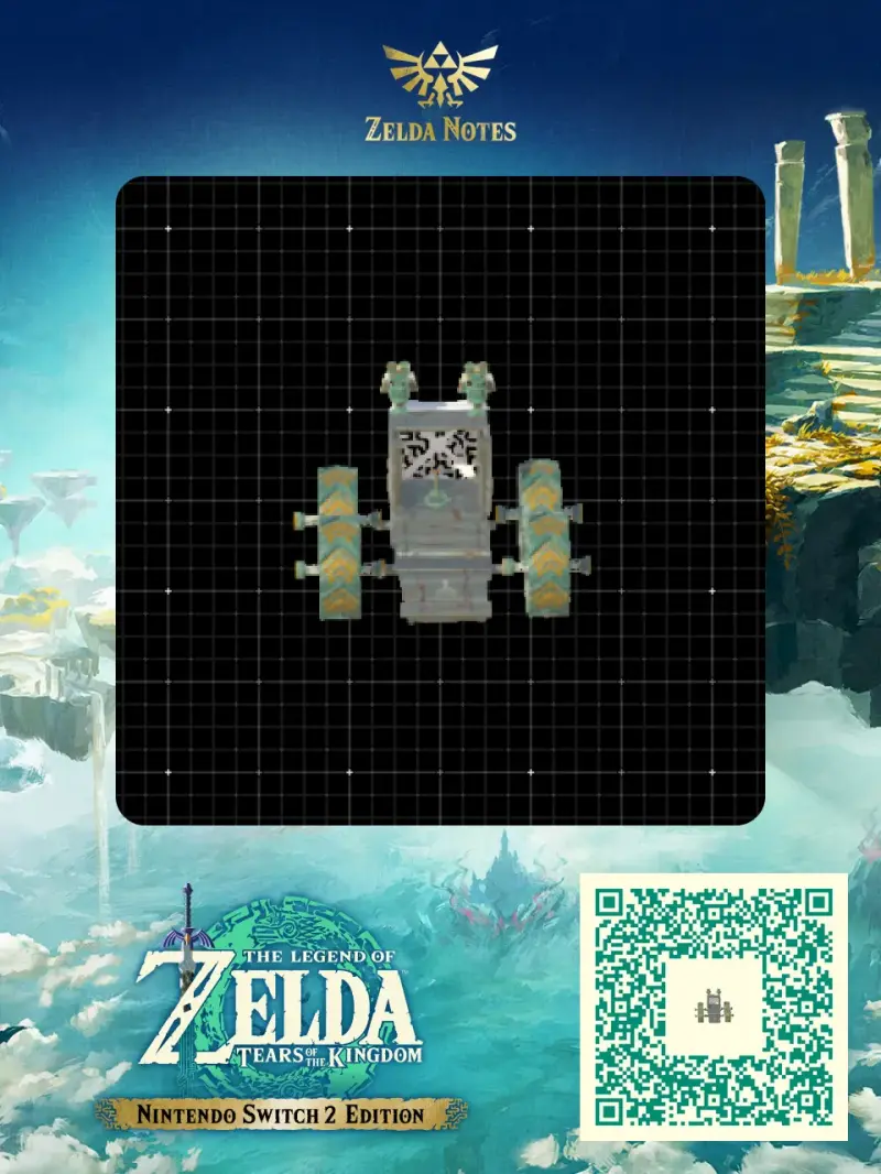 Armored Yiga Tank X10 - Zelda TOTK AutoBuild QR Code