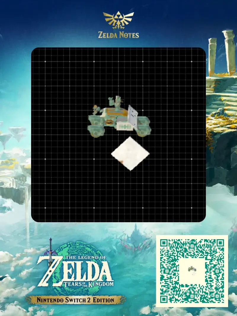 Armored Roadster W-X5FF - Zelda TOTK AutoBuild QR Code