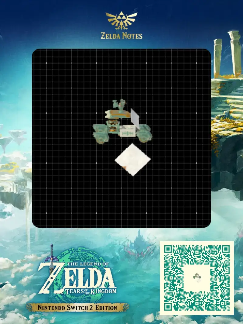 Armored Roadster W-X8 - Zelda TOTK AutoBuild QR Code
