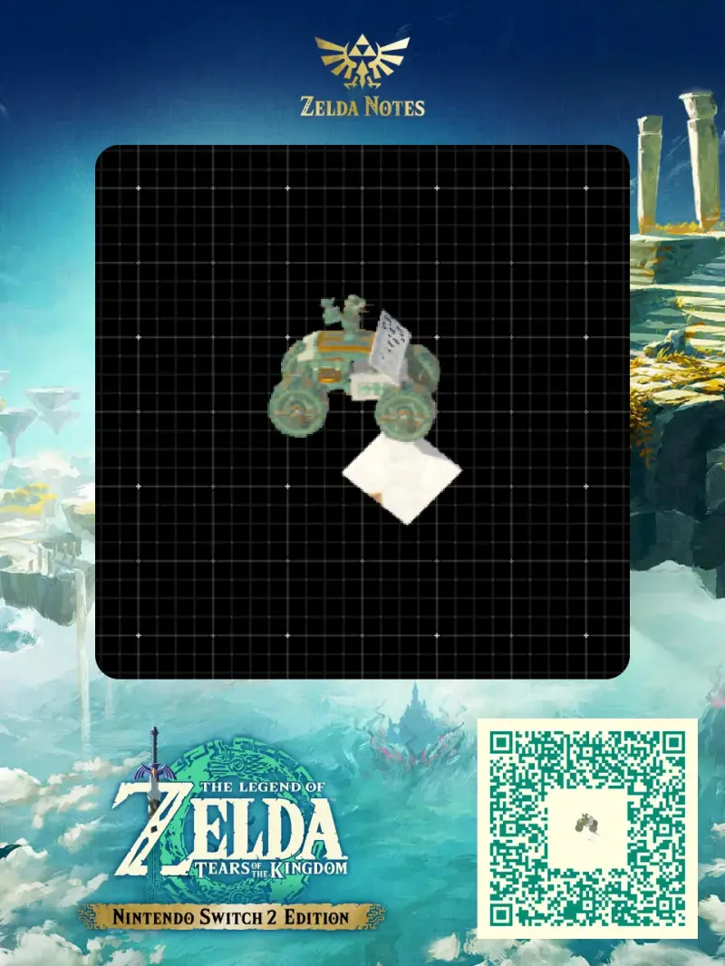 Armored Rover W-X8 - Zelda TOTK AutoBuild QR Code