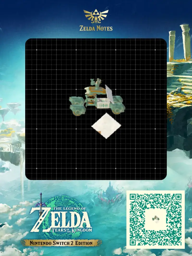 Armored Roadster MW4-X8 - Zelda TOTK AutoBuild QR Code