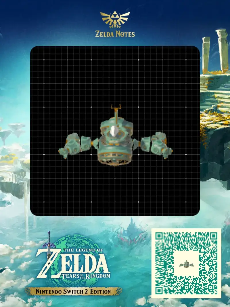 Omnicycle Transformer Mk3-X4F (old version)  - Zelda TOTK AutoBuild QR Code