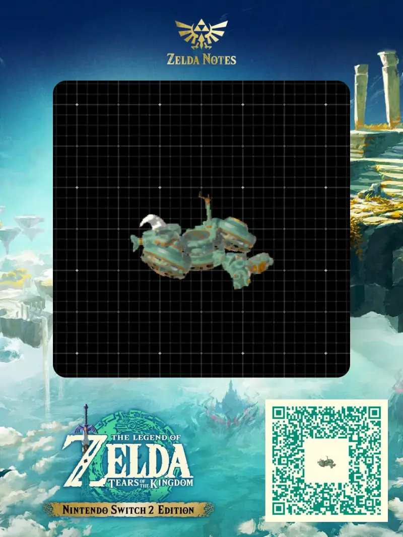 ~Omnicycle Transformer Mk3-X4F~ (new - corrected) - Zelda TOTK AutoBuild QR Code
