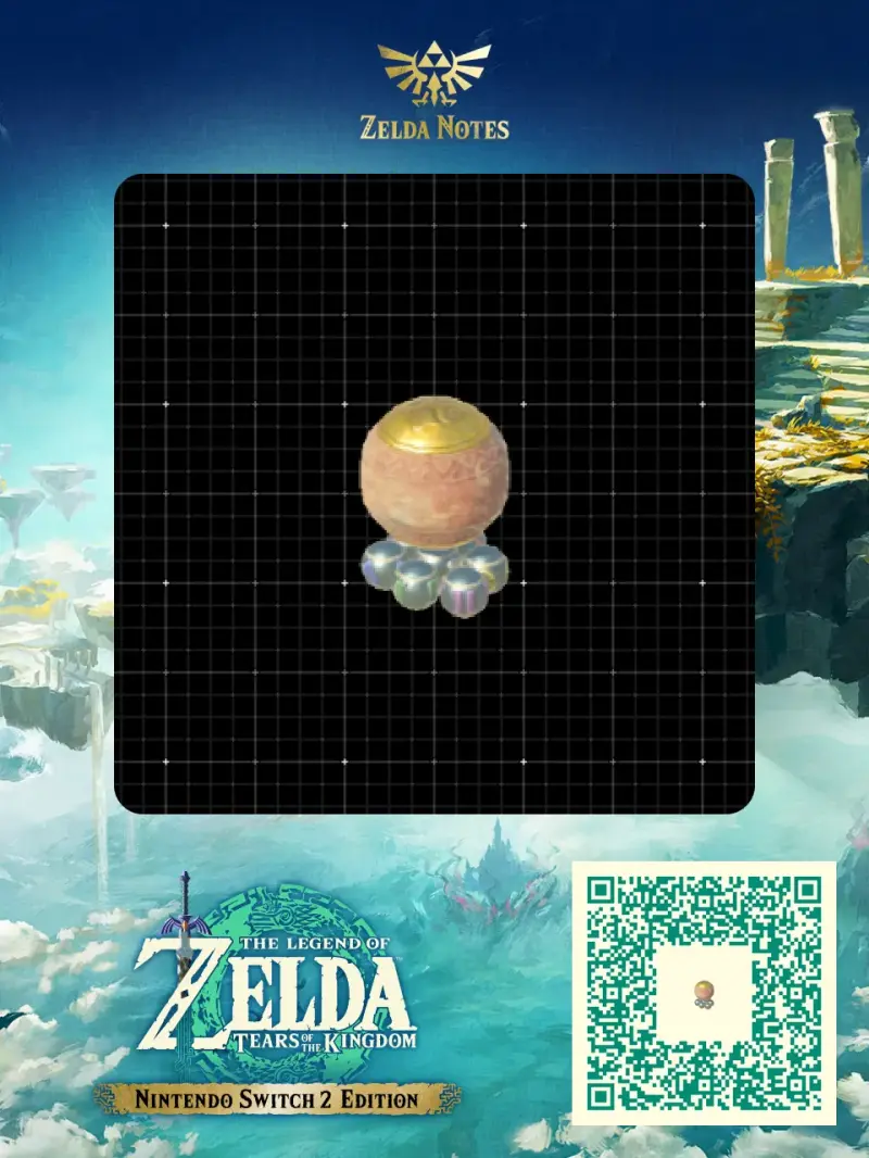 gerudo super dragon ball - Zelda TOTK AutoBuild QR Code