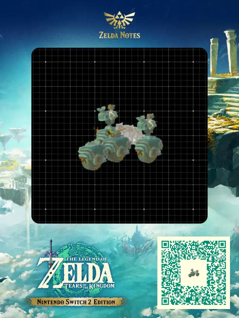 Tetrad ZR-X6FFS - Zelda TOTK AutoBuild QR Code