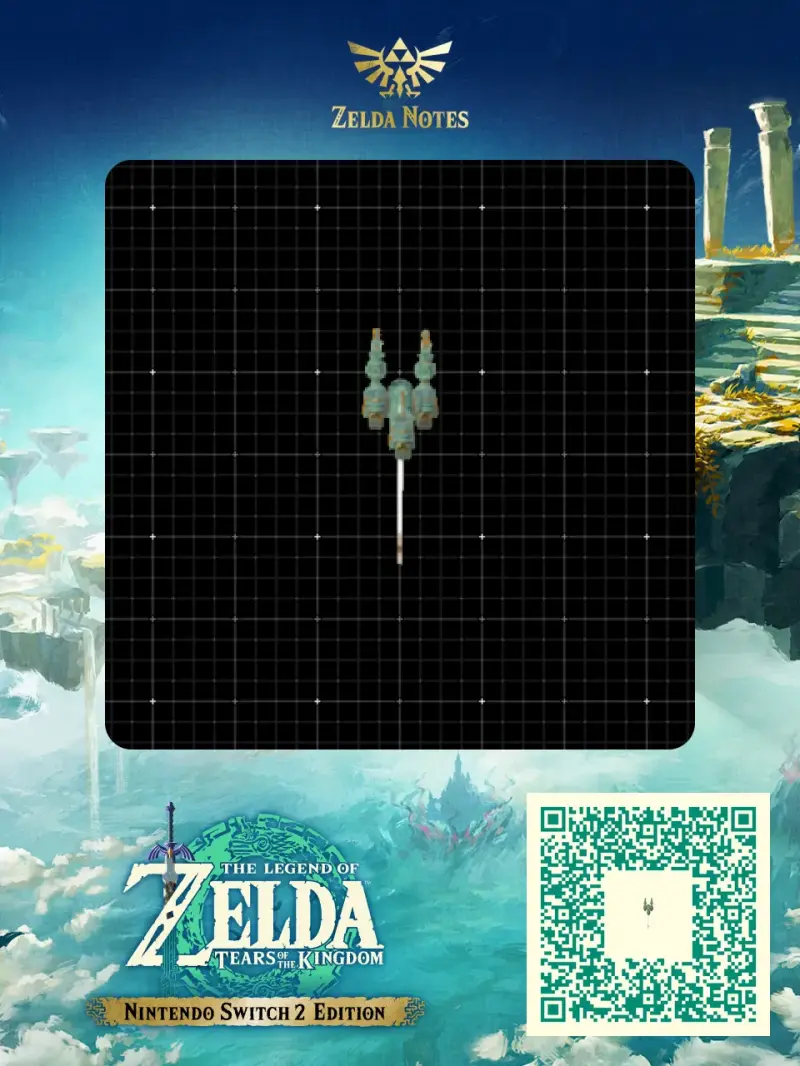 Tetrad ZW-X4FF - Zelda TOTK AutoBuild QR Code