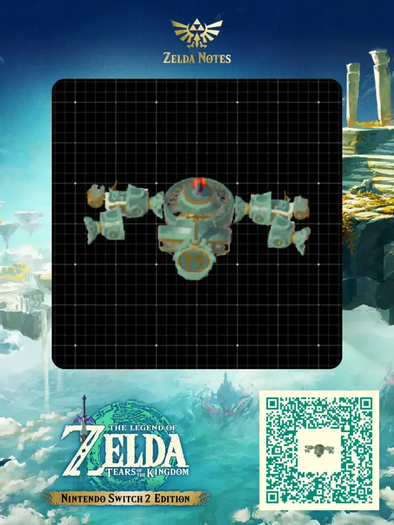 Omni Fighter Z Mk2-X2FF - Zelda TOTK AutoBuild QR Code