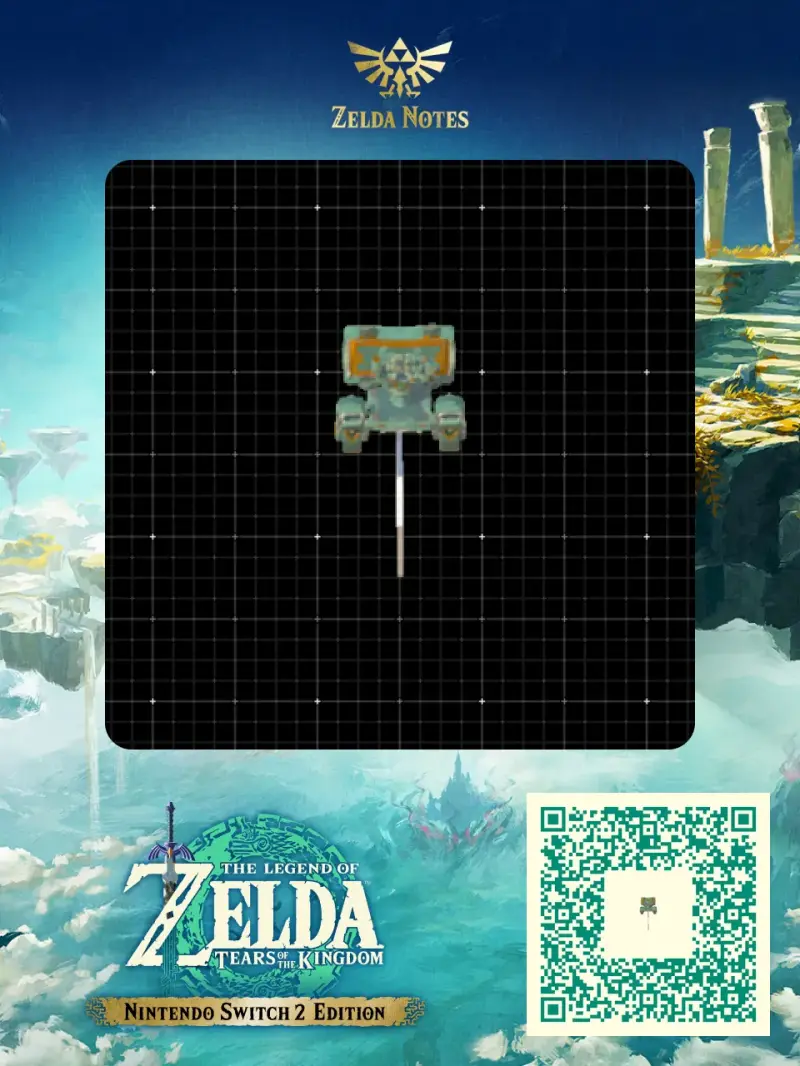 Triwheel ZWC-IX8FF - Zelda TOTK AutoBuild QR Code