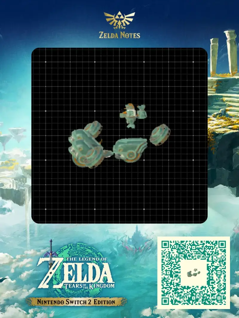 Triwheel Amphibious Phantom MX3FF V1 - Zelda TOTK AutoBuild QR Code