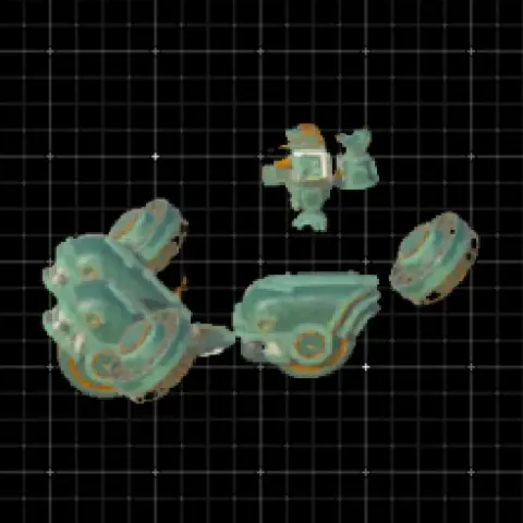 Triwheel Amphibious Phantom MX3FF V1