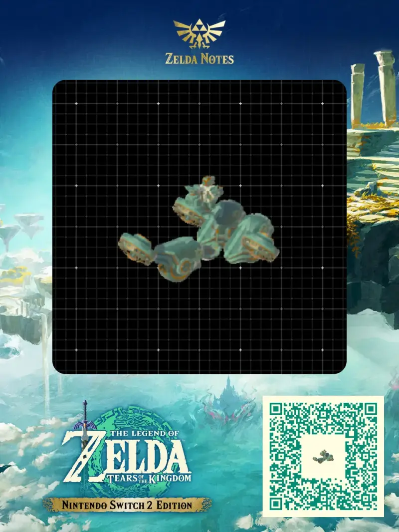 Triwheel Amphibious Phantom MX3FF V2 - Zelda TOTK AutoBuild QR Code