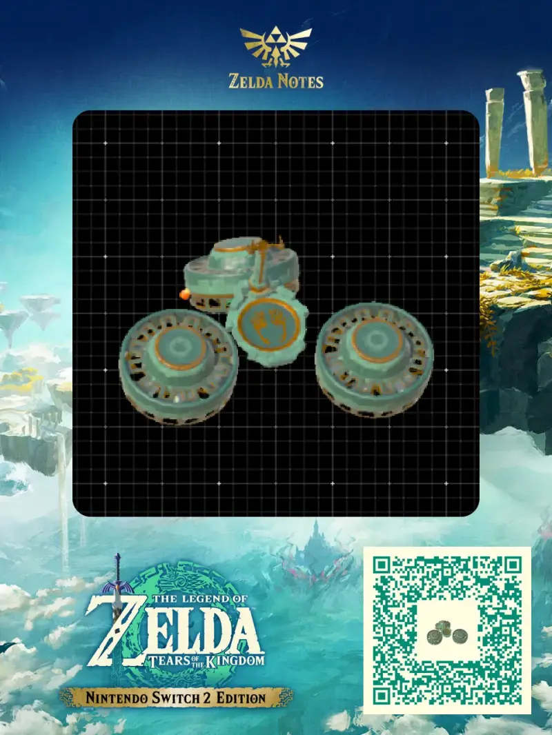 Big triwheel (giant) - Zelda TOTK AutoBuild QR Code