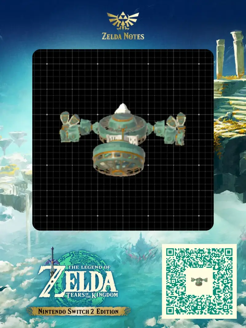 Omni Fighter Mk2-EX10FF - Zelda TOTK AutoBuild QR Code