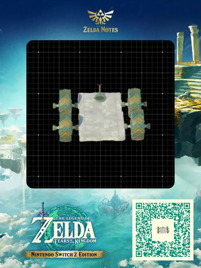 Harsh Terrain Vehicle - Zelda TOTK AutoBuild QR Code