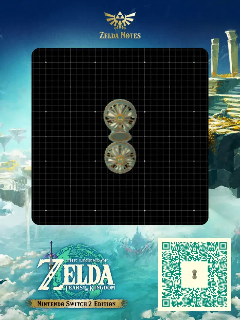 Linear-Flying Hoverbike - Zelda TOTK AutoBuild QR Code