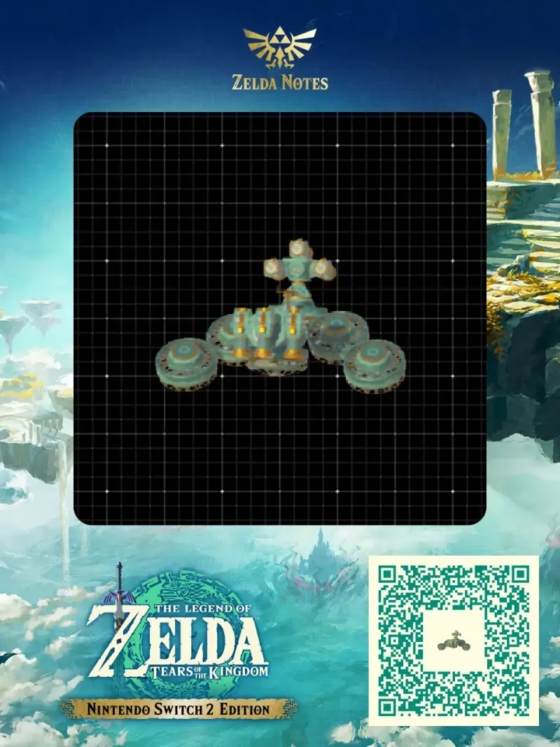 Cannon - Hoverbike - Zelda TOTK AutoBuild QR Code