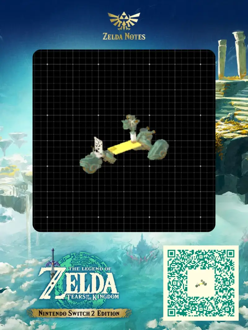 Triwheel Amphibious Raider MR-C2X4FF V2 - Zelda TOTK AutoBuild QR Code
