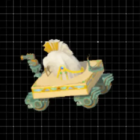 Fire breathing sand seal statue
