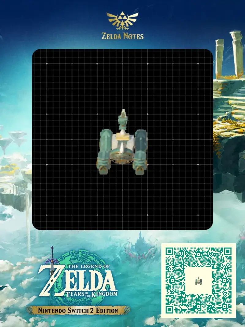 Tetrad Amphibious MX8FSP - Zelda TOTK AutoBuild QR Code