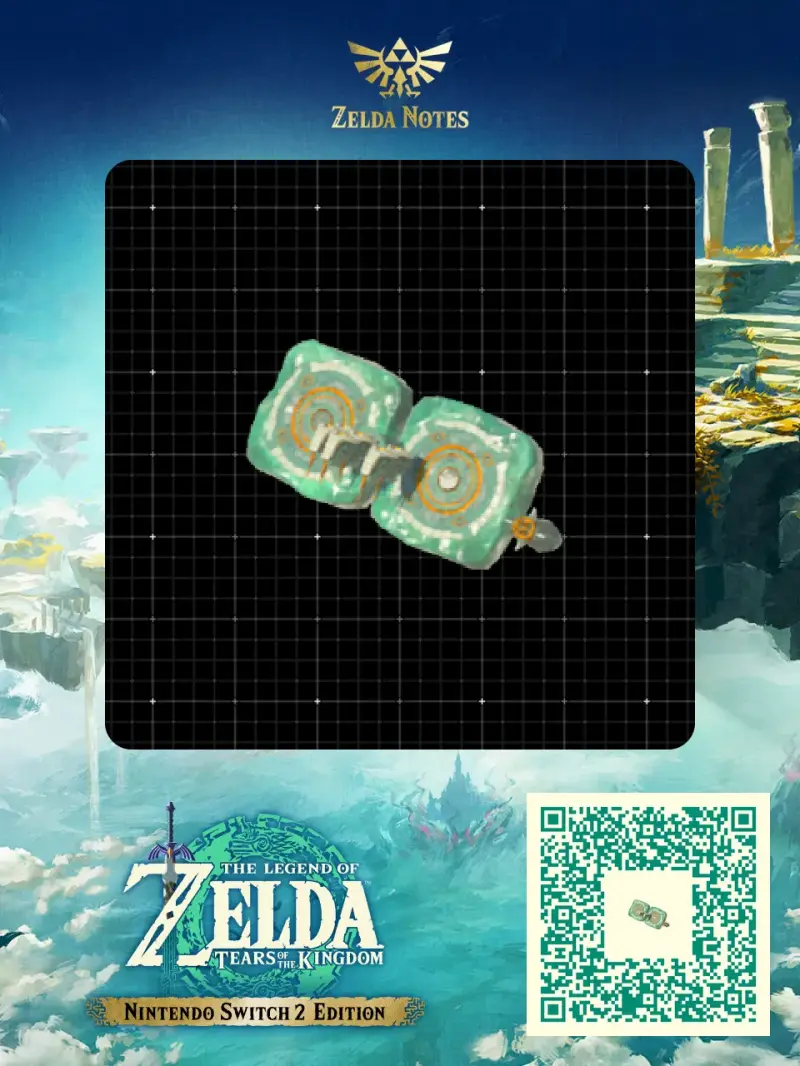 Lynel Laser Shower - Zelda TOTK AutoBuild QR Code