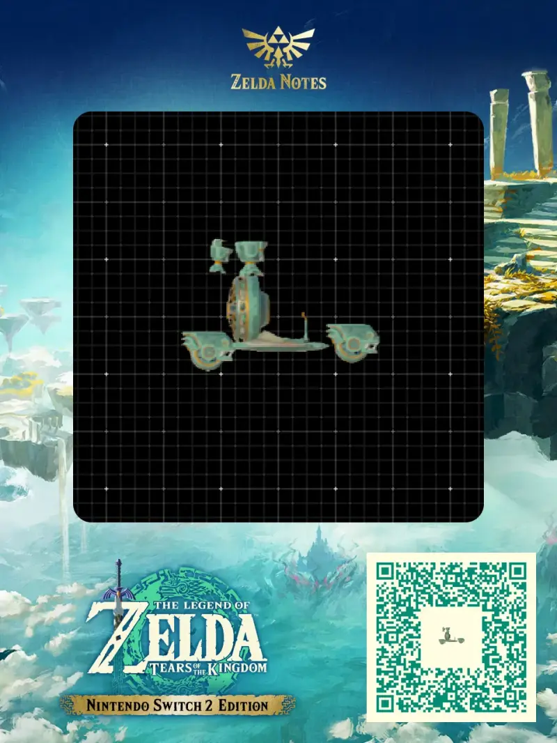Infinite Wing Cycle Mk1-SX10SP - Zelda TOTK AutoBuild QR Code
