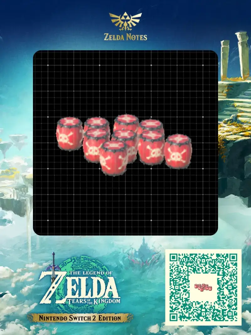 K-BOOM - Zelda TOTK AutoBuild QR Code