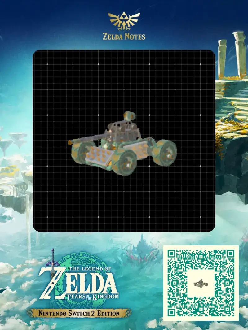 Armored tank - Zelda TOTK AutoBuild QR Code