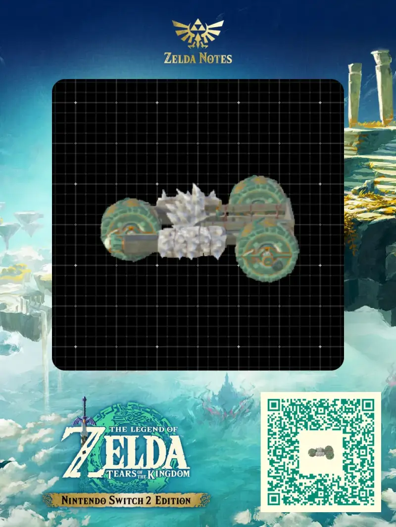 Spiky VROOM - Zelda TOTK AutoBuild QR Code