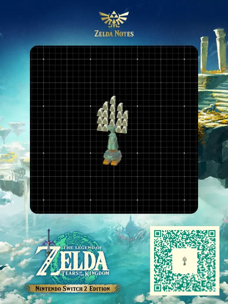 Robot-Laser Destroyer  - Zelda TOTK AutoBuild QR Code